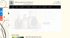 Desktop Screenshot of julielaudicina.com